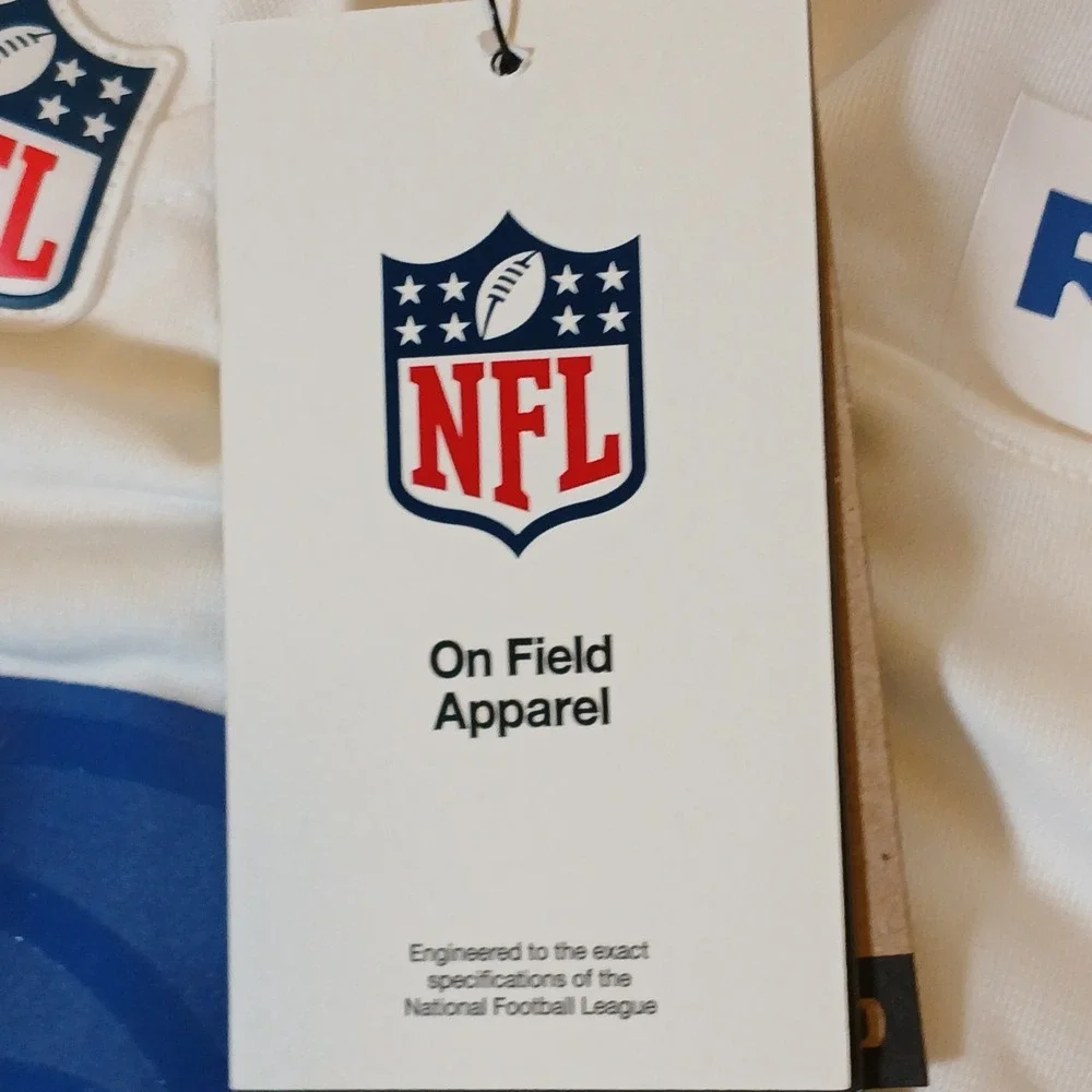 Nike Vapor FUSE Los Angeles Rams Puka Nacua #17 Jersey White Dri-Fit Men's XXL